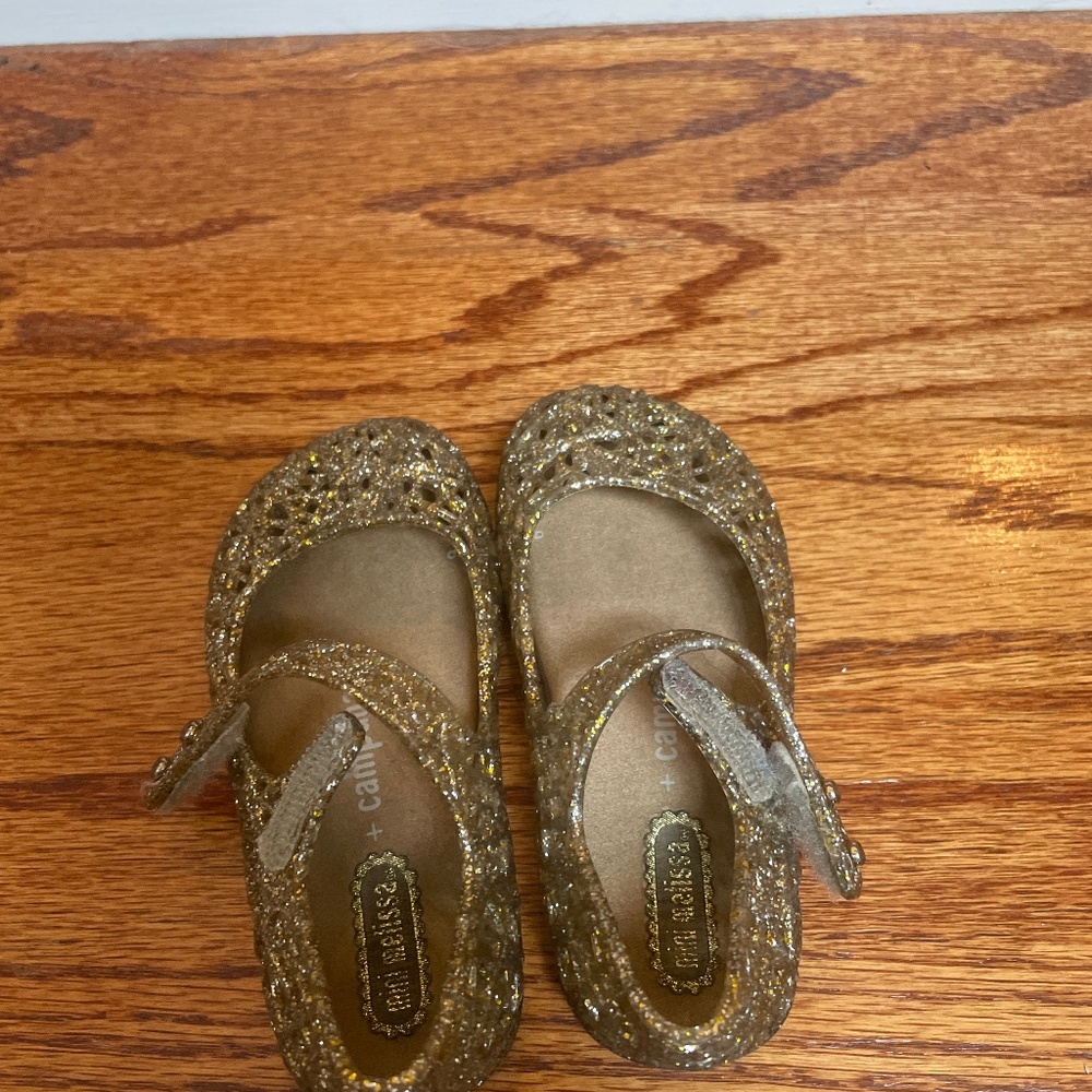 Mini Mellisa Gold Shoes